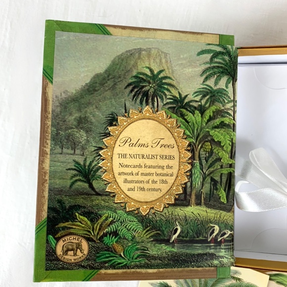 2007 Palm Trees 20 Notecards 18th Century Botanical Illustrations 19 Envelopes - Picture 4 of 14